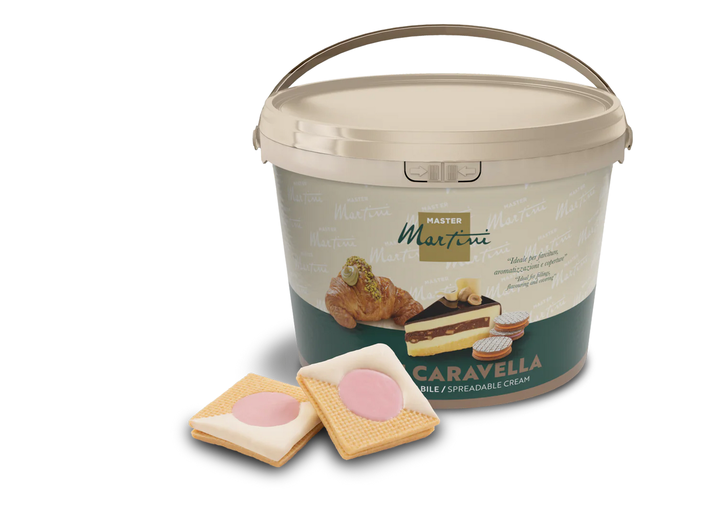 Strawberry & Cream Fragola Spead (Master Martini) 5kg