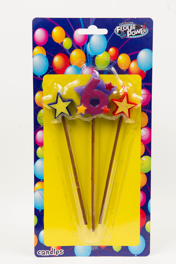 #6 Star Pick Candle (Single Packet)