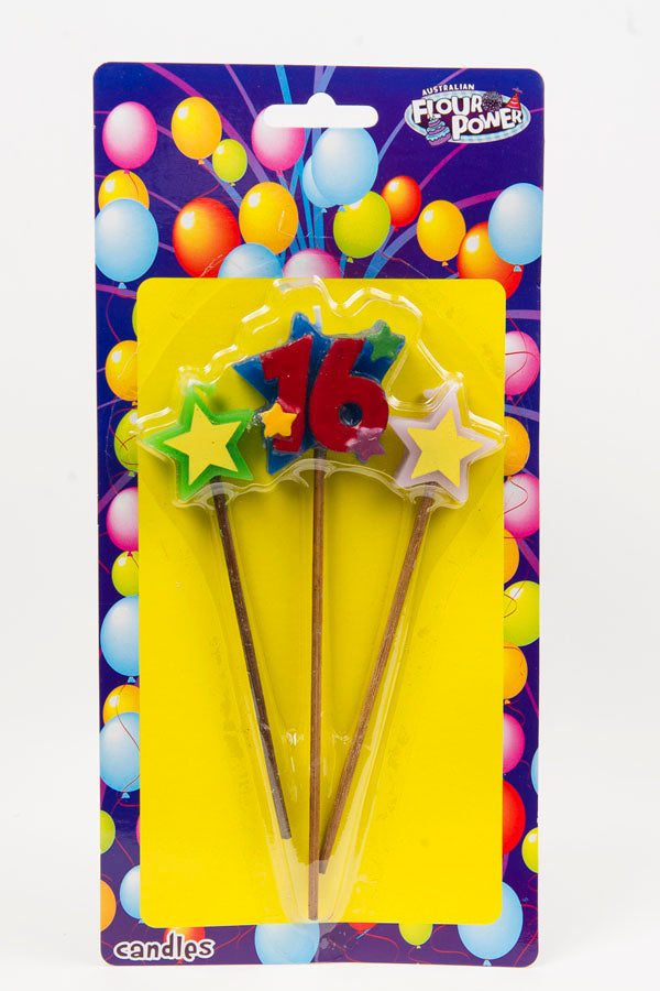 #16 Star Pick Candle (Single Packet)