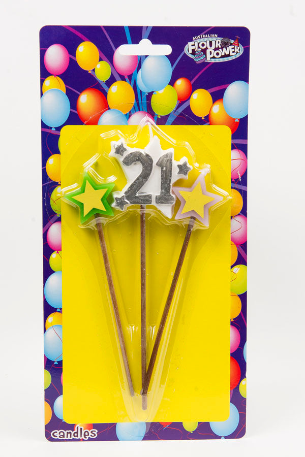 #21 Star Pick Candle (Single Packet)