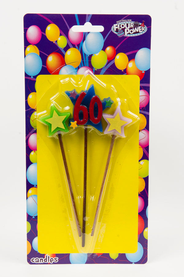 #60 Star Pick Candle (Single Packet)
