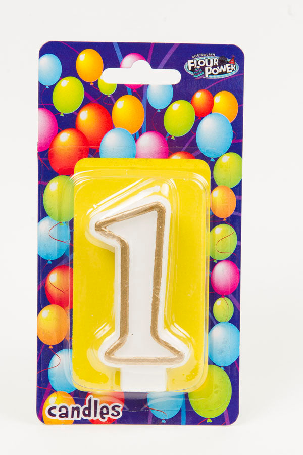 #1 Gold Candle (Box of 6pcs)