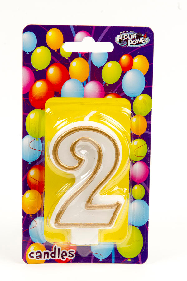 #2 Gold Candle (Box of 6pcs)