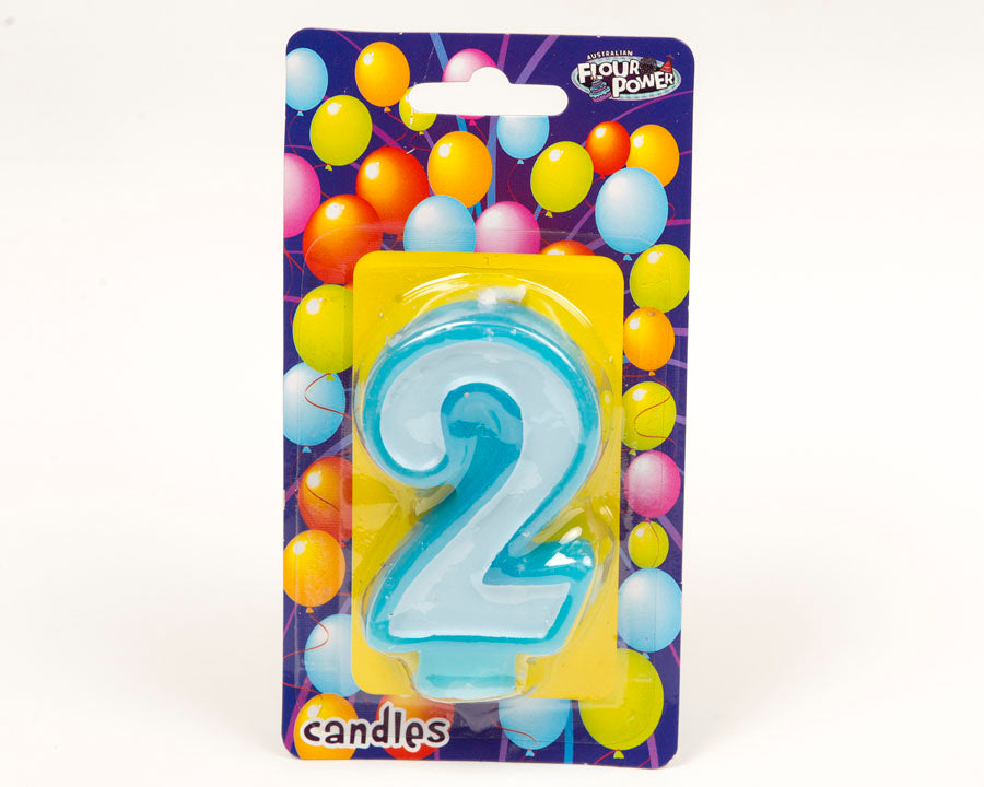 #2 Blue Candle (Box of 6pkts)