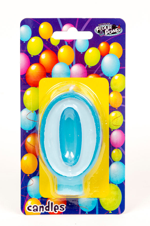 #0 Blue Candle (Box of 6pkts)