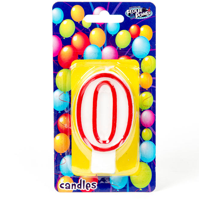 #0 Red Candle (Box of 6pkts)