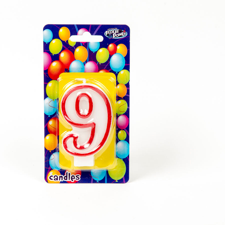 #9 Red Candle (Box of 6pkts)