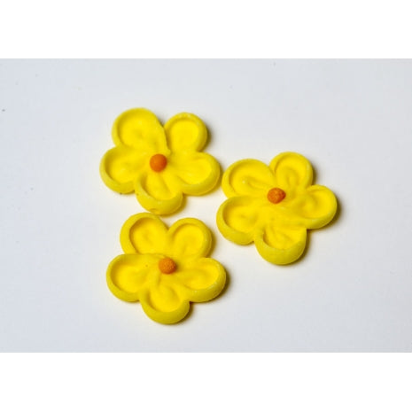 Drop Flower Bright Small Lemon 200 per box - Sugar Dec