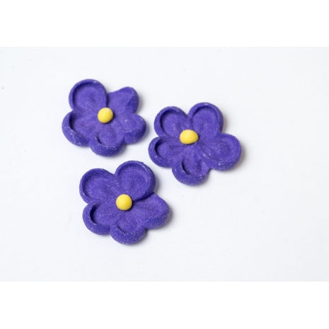 Drop Flower Bright Small Mauve 200 per box - Sugar Dec