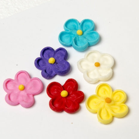 Drop Flower Bright Small Assorted 200 per box - Sugar Dec