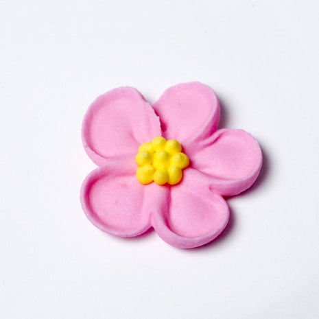 Drop Flower Large Pastel Pink 128 per box - Sugar Dec