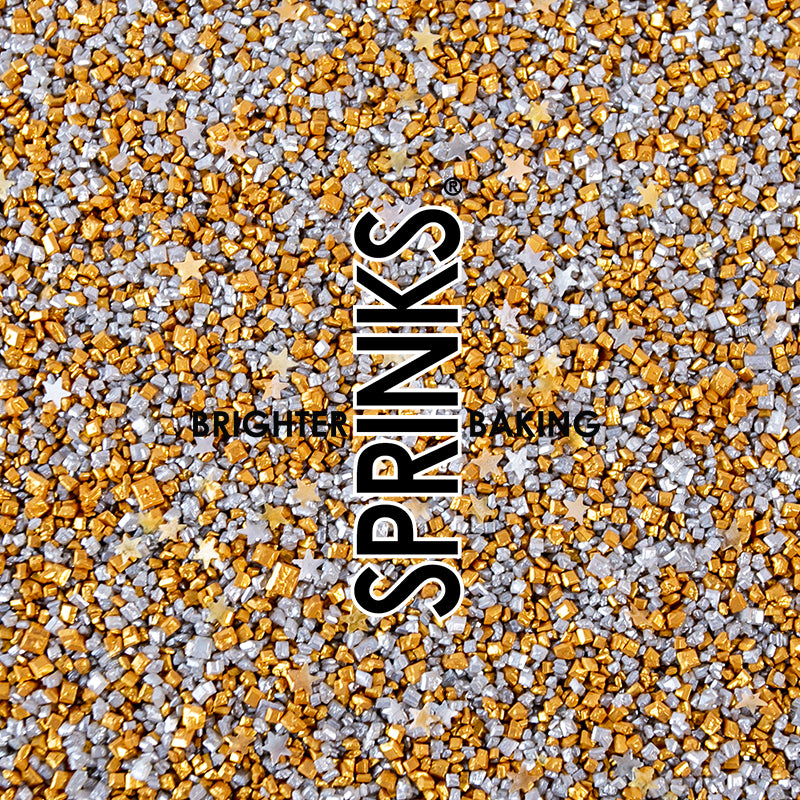 500g GOLD RUSH GLITZ Sprinkles