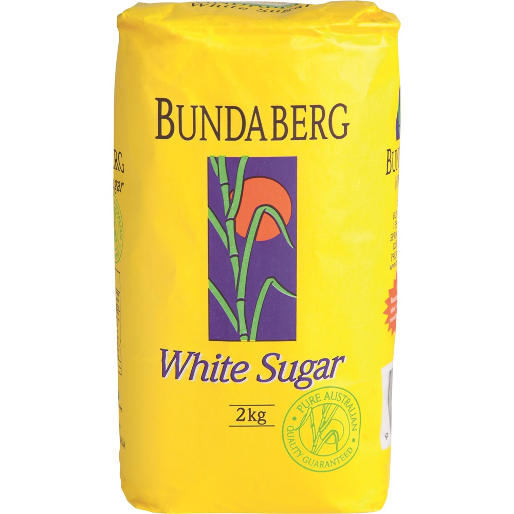 Bundaberg White Sugar (6x2kg)