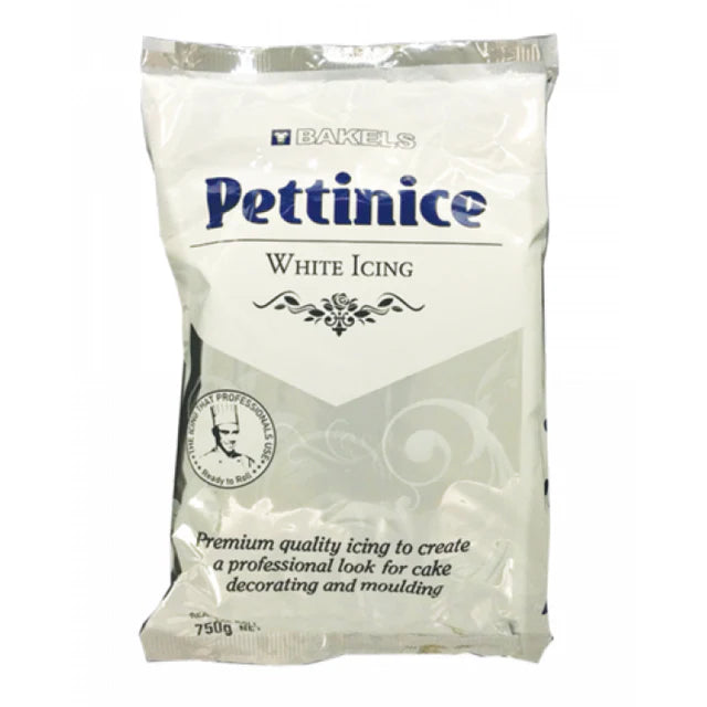 BAKELS | WHITE ICING | 750G (Box of 6 Packets)