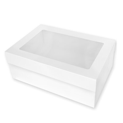 12x18x6 Window Cake Box (Top Window)