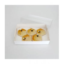 Biscuit Box (Clear Lid) 10x7x2 (Loyal)