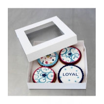 Biscuit Box (Window) 6x6x1 (Loyal)