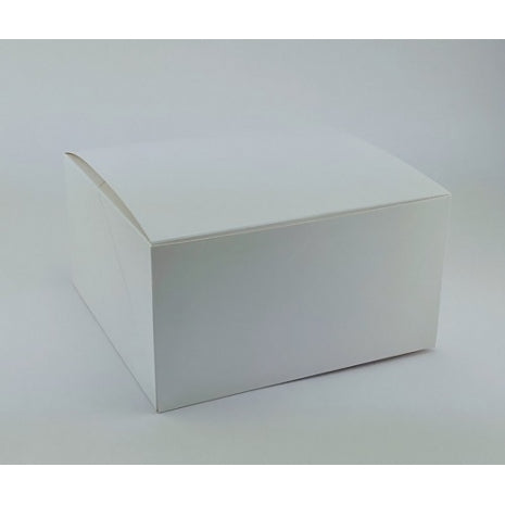 10" Collapsible/Pop-Up Cake Box Milk Board (Pack of 50 Units)