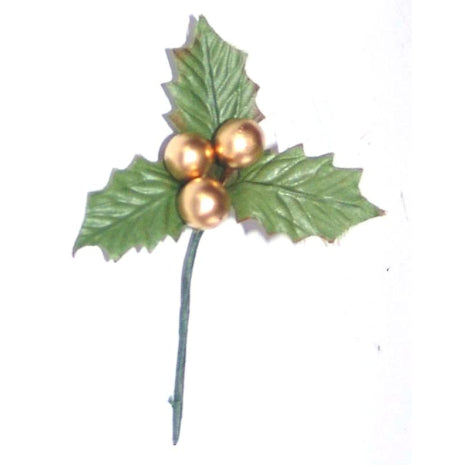 Berry Bunch Gold & Leaves-12