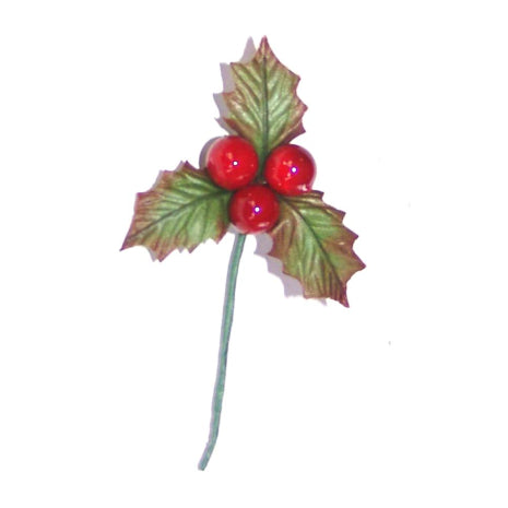 Berry Bunch Red & Leaves-12