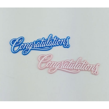 Cake Sign Congratulations