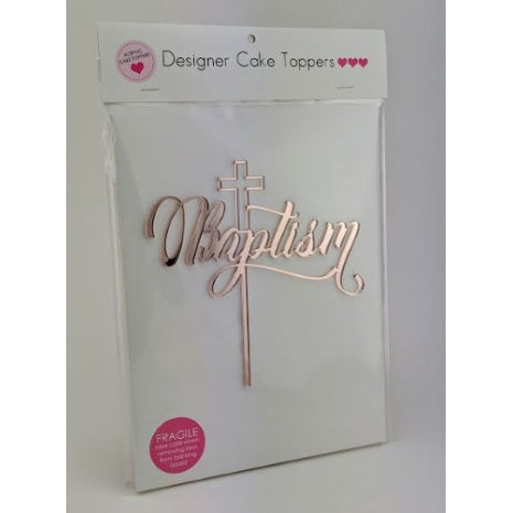 Baptism Rose Gold Mirror