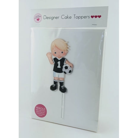Printed Soccer Player