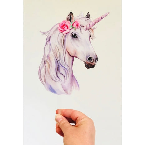 Printed Unicorn Head