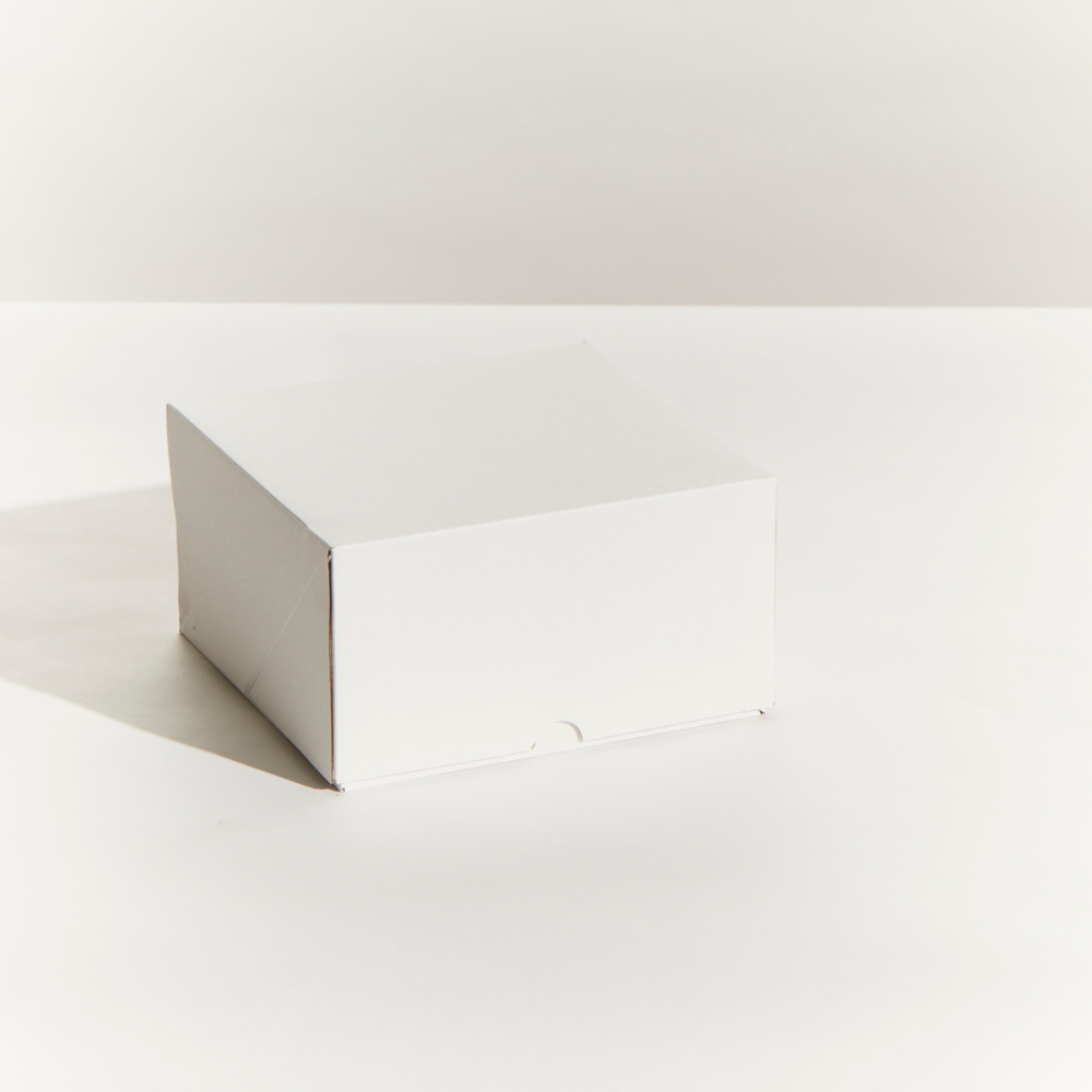 Easy Fold Corrugated Cake Box 7x7x4 (100)