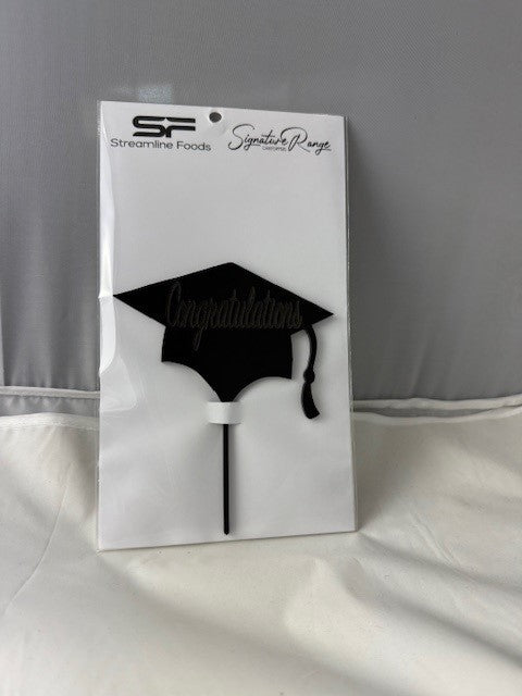 Graduation Hat Black