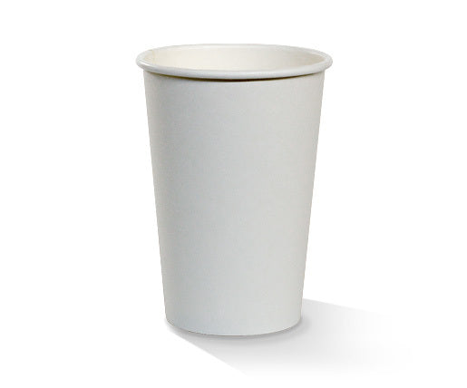 320ml / 10oz (80mm) White Single Wall BioCup (BC-10W)
