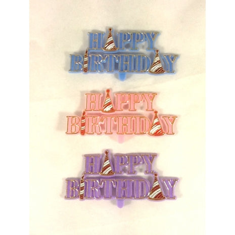 Cake Sign Happy Birthday Small Party Hat