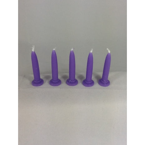 Bullet Candle - Purple (144pcs)