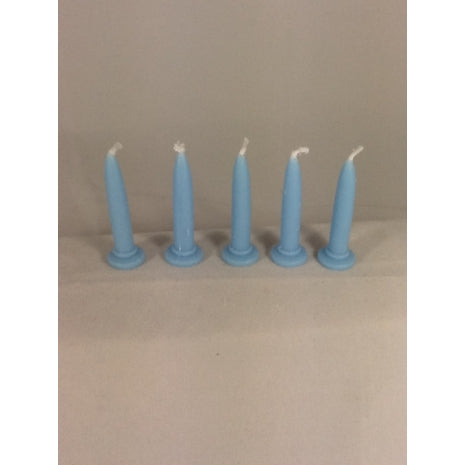 Bullet Candle - Baby Blue (144pcs)
