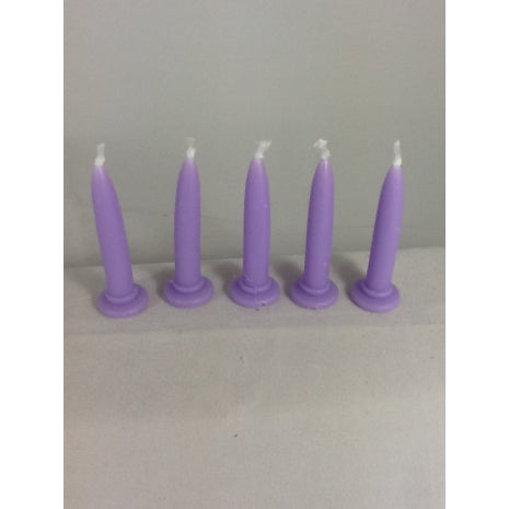 Bullet Candle - Mauve (144pcs)