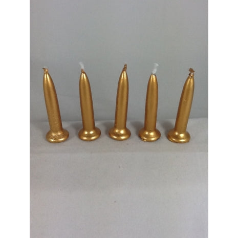 Bullet Candle - Gold (144pcs)