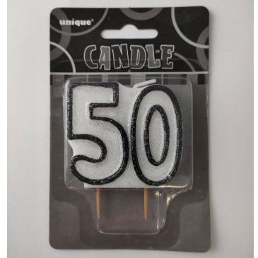 #50 Black Double Candle (Single Packet)