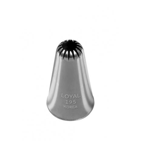 No. 195 D-Flwr MedTube Stainless Steel - Loyal