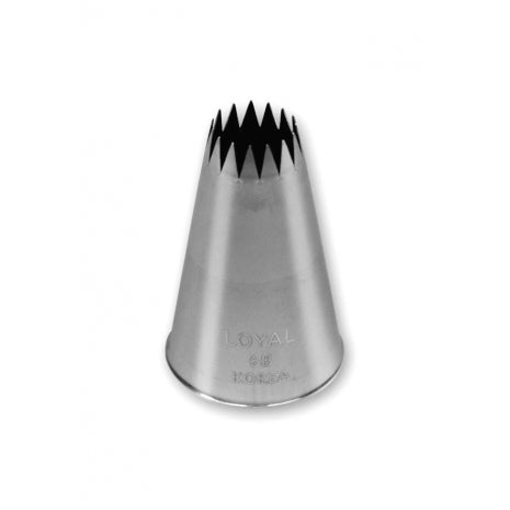 No. 6B Open Star MedTube Stainless Steel - Loyal