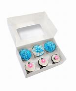 6 STD Cupcake Box + Insert (Single)