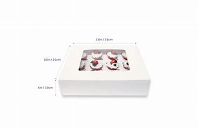 12 STD Cupcake Box Insert Streamline Foods