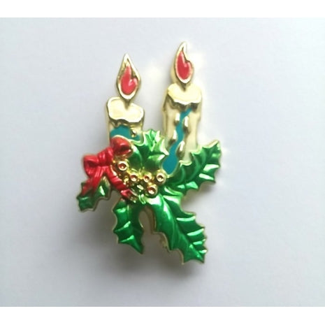 Metallic Xmas Candle