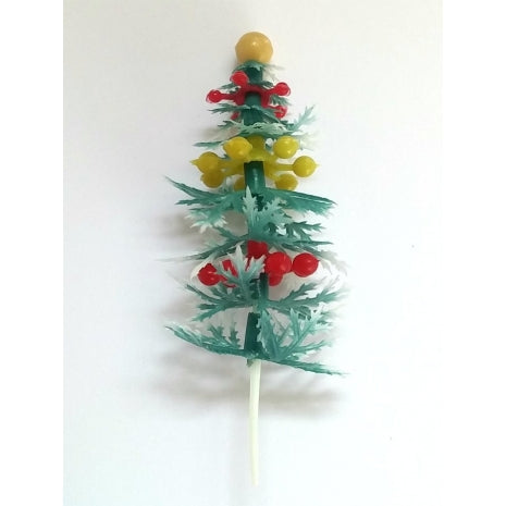 Medium Plastic Decorated Tree
