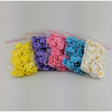 Blossom Large Bright Assorted 400 per box - Sugar Dec