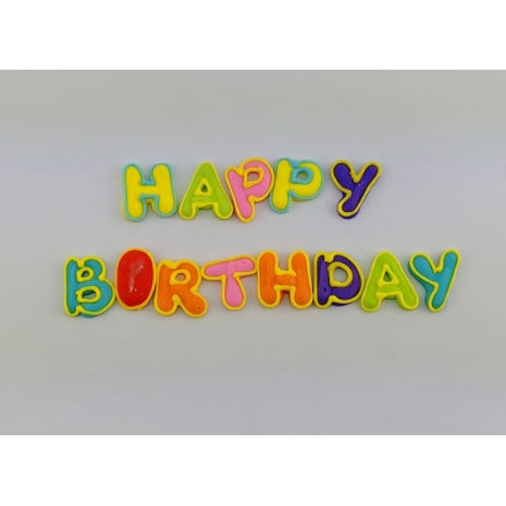 Happy Birthday Letter 16 sets per box