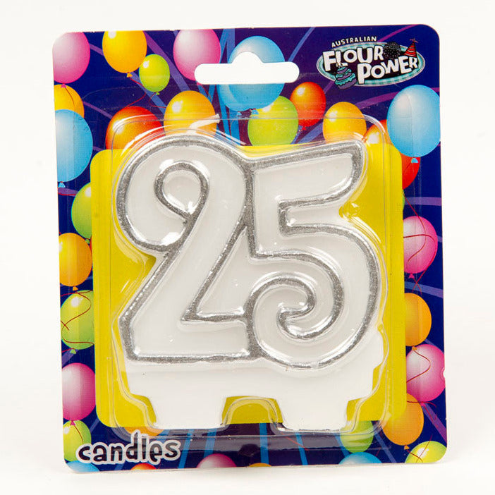 #25 Silver Double Candle (Single Packet)