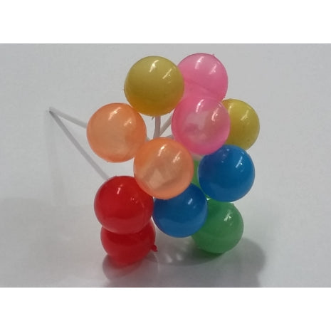 Cake Pick Small Plastic Balloons