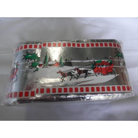 Xmas Frill - Silver 24 yds