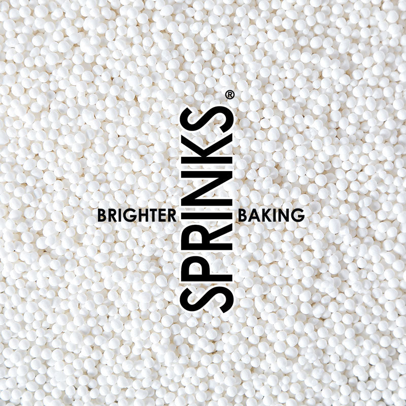 500g Nonpareils WHITE