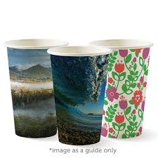 12oz Single Wall Coffee Cups (Greenmark/80mm/Art)
